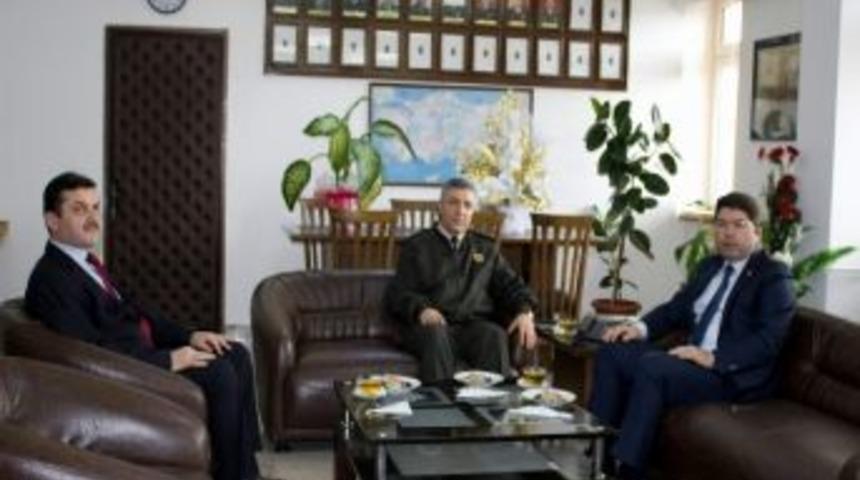 Milletvekili Tun&ccedil;&rsquo;dan Komutan Karsavuran&rsquo;a Ziyaret
