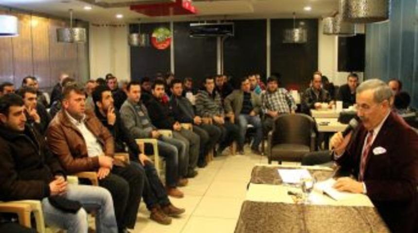 Başkan Canbaz, 'K&uuml;lt&uuml;r Buluşmaları'nda Gen&ccedil;lerle Buluştu