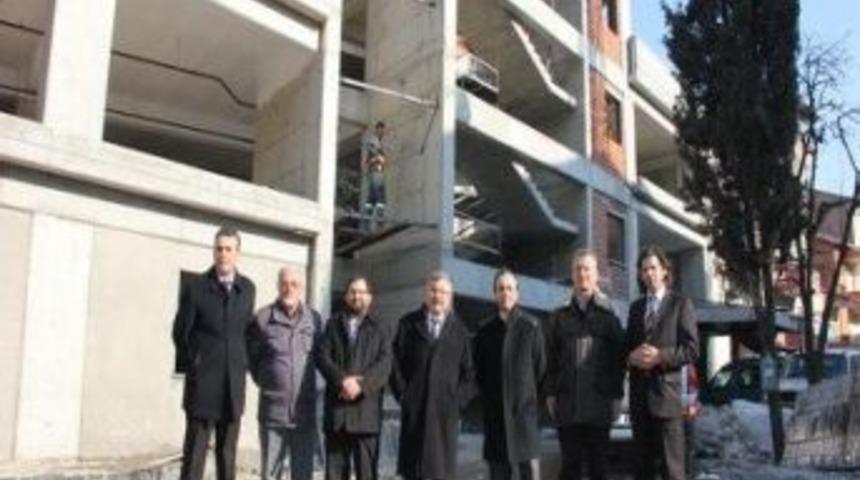 İspark Yetkilisi Katlı Otoparkı İnceledi