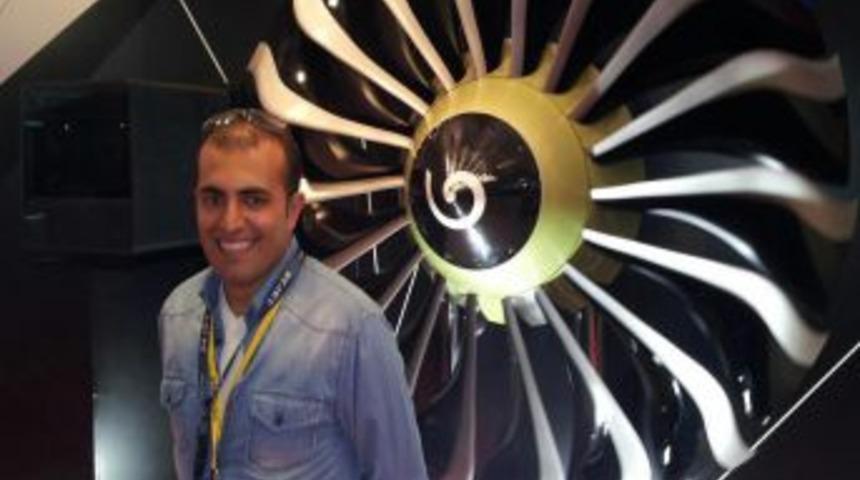 Havalimanında &Uuml;z&uuml;c&uuml; Kaza