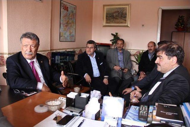 Bbp Genel Başkan Yardımcısı Gürhan’dan İha’ya Ziyaret