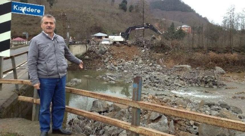 Yıkılan Köprünün Yerine Yenisi Yapıldı