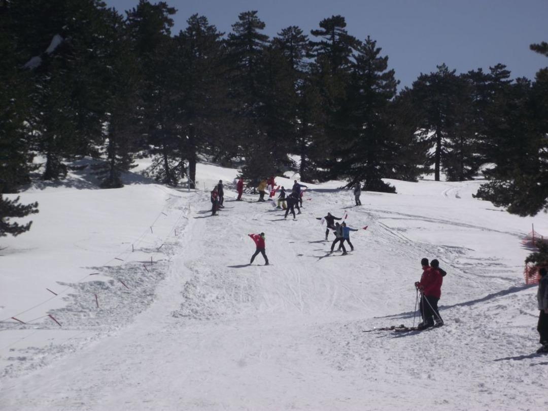 Murat Dağı&rsquo;nda Kayak Keyfi