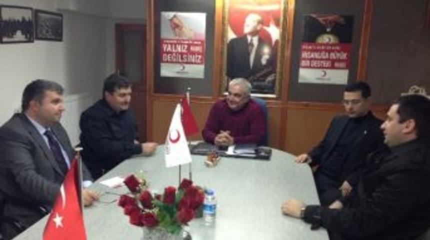 Ak Parti&rsquo;den Kızılaya Ziyaret