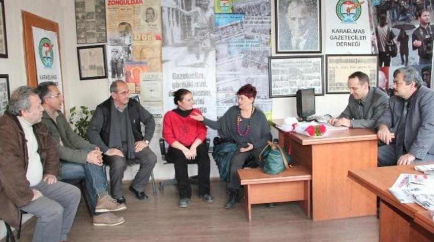 Işıl &Ouml;zgent&uuml;rk'ten Kgd'ye Ziyaret