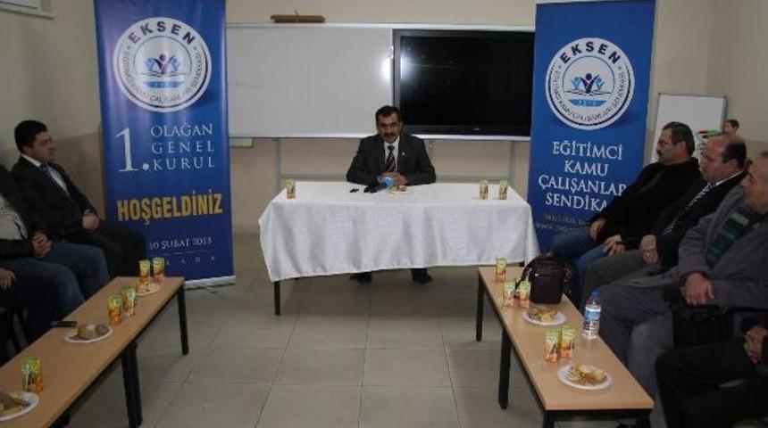 Eğitimci Kamu &Ccedil;alışanları Sendikası Genel Başkanı Mustafa G&uuml;&ccedil;l&uuml;: