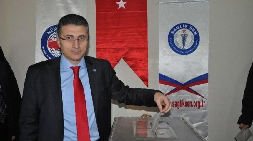 Kırıkkale Sağlık-sen Şubesinin Yeni Başkanı Recep Akdoğan
