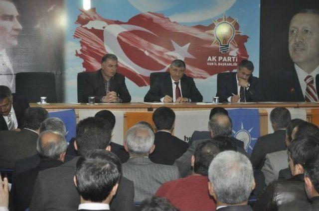 Ak Partili Akman’ın Van Ziyareti 2