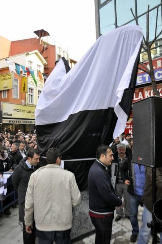 Kartal Heykeli'nin Açılışını Başkan Orman Yaptı