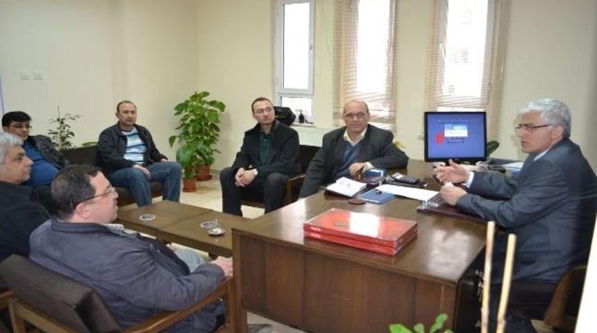 Kula Esnaf Odası'ndan Vergi Dairesi'ne Ziyaret