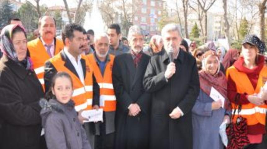 AK Parti Sincan İl&ccedil;e Teşkilatı 'ekmek Israfına Son' Dedi