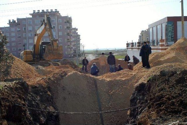 Adıyaman Altınşehir Mahallesinde Altyapı Çalışmaları