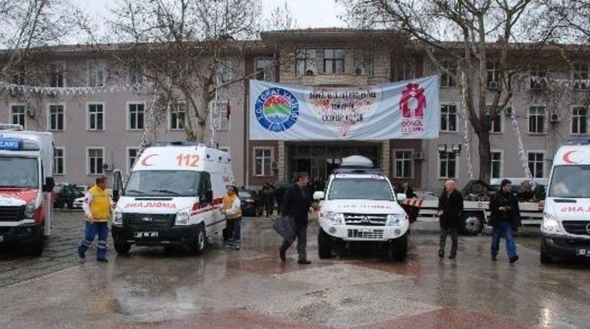 Sağlık Bakanlığı&rsquo;ndan Tokat&rsquo;a 4 Ambulans