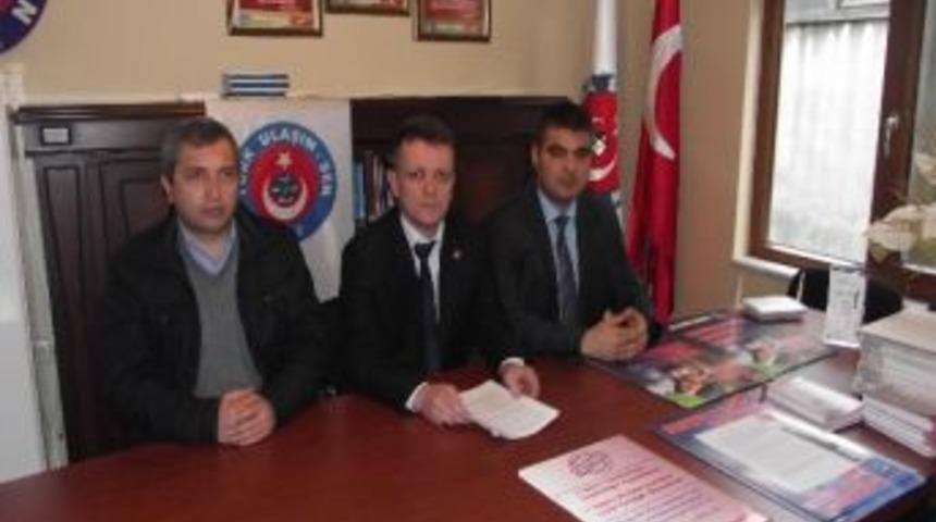 T&uuml;rk Ulaşım Sen Sakarya Şube Başkanı &Ouml;m&uuml;r Kalkan;