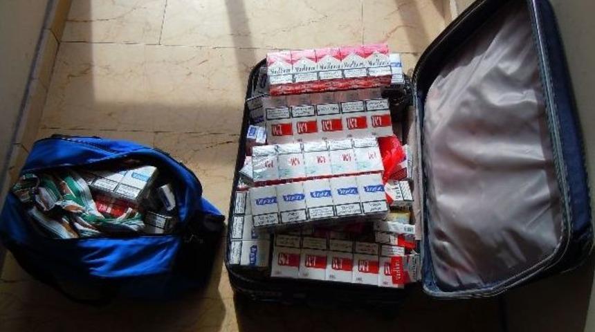 Artvin&rsquo;de G&uuml;mr&uuml;k Ka&ccedil;ağı Sigara Ve İ&ccedil;ki Ele Ge&ccedil;irildi