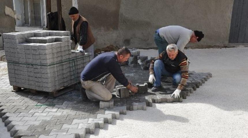Bozüyük Belediyesi'nden Kilit Parke Taşı Çalışmaları