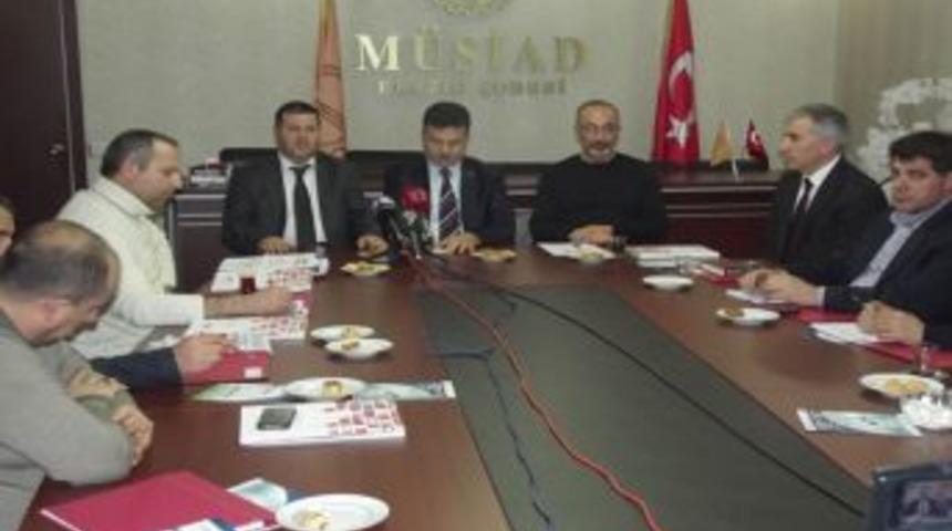 İl M&uuml;ft&uuml;s&uuml;n'den M&Uuml;SİAD&rsquo;a hayırlı olsun ziyareti