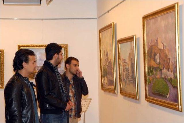 Azeri Ressam’ın Sergisine Büyük İlgi