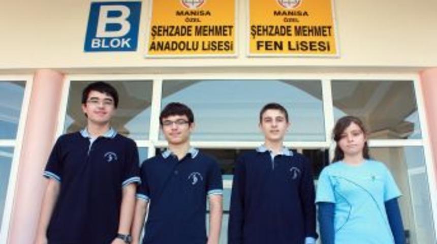 T&Uuml;BİTAK Ege Finaline Şehzade Mehmet Koleji'nden D&ouml;rt Proje Davet Edildi