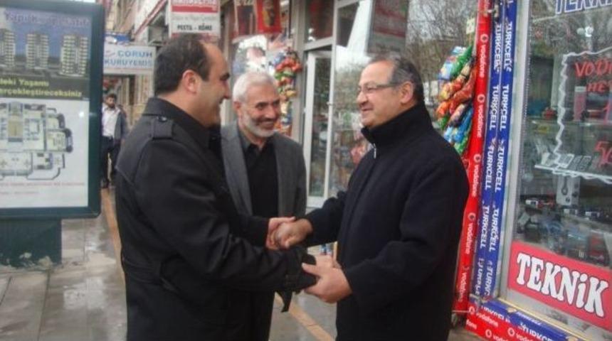 Milletvekili &Ouml;zbek'den Esnaf Ziyareti...