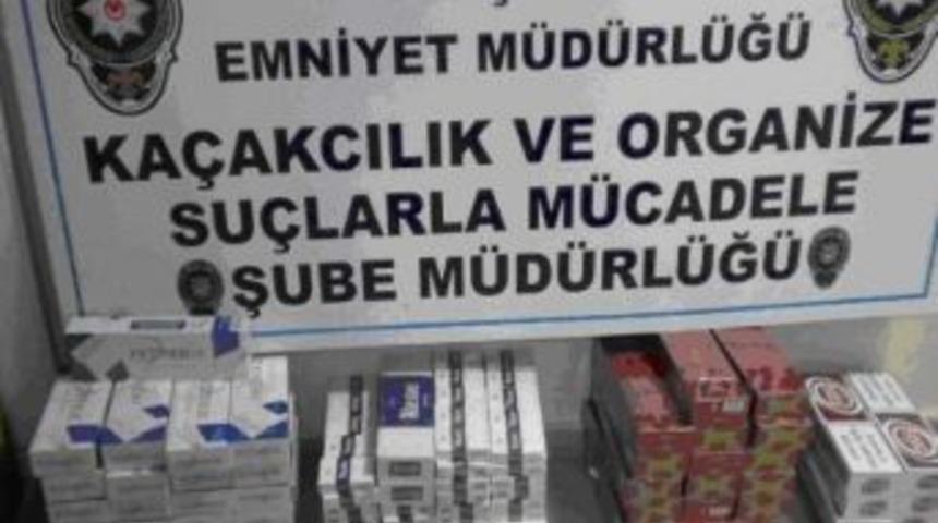 5 Yolcu Otob&uuml;s&uuml;nde 6 Bin 310 Paket Ka&ccedil;ak Sigara Ele Ge&ccedil;irildi