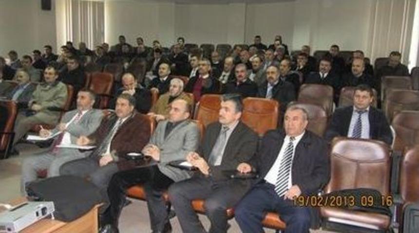 Ak&ccedil;akoca M&uuml;ft&uuml;l&uuml;ğ&uuml; Şubat Ayı Toplantısını Yaptı