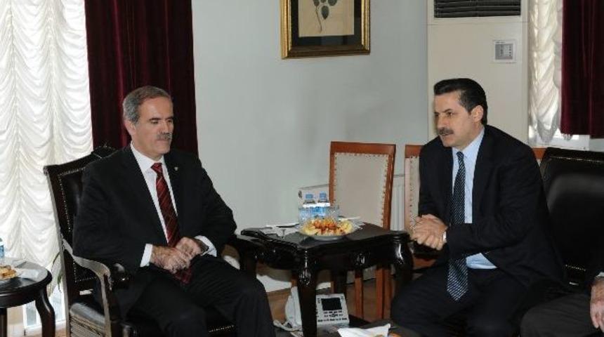 Bakan Faruk &Ccedil;elik'ten Başkan Altepe'ye Ziyaret