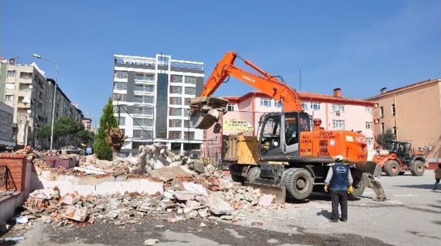 Nazilli Belediyesi&rsquo;nden Beşeyl&uuml;l İlk Ve Orta Okuluna Yeni Kantin