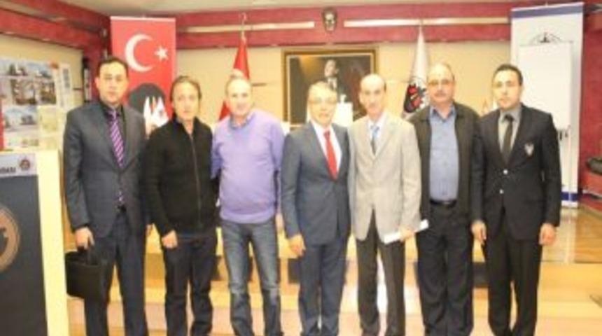 Nu-door Y&ouml;netim Kurulu Başkanı Mehmet Ali Karamemiş Dtso&rsquo;yu Ziyaret Etti