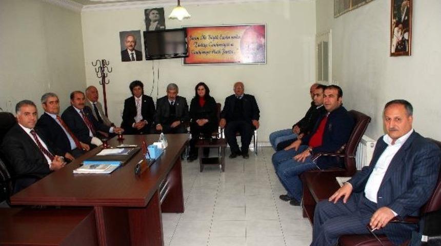 Akalp&rsquo;ten Chp İl Başkanlığına Ziyaret