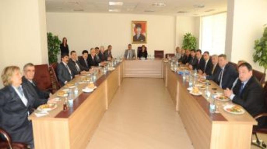 Chp'li İl Genel Meclisi &Uuml;yeleri Başkan &Ccedil;er&ccedil;ioğlu&rsquo;na Ziyaret Etti