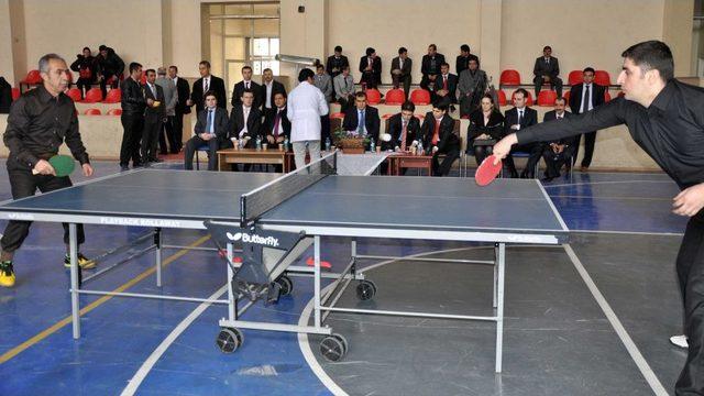 Midyat Adliyesi Tenis Turnuvası Sona Erdi