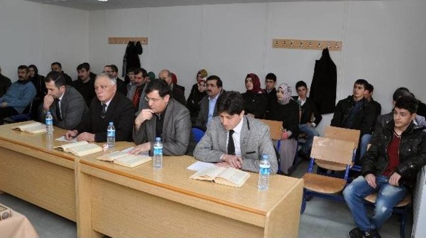 G&uuml;m&uuml;şhane&rsquo;de Ezan Ve Kuran-ı Kerim Okuma Yarışması Yapıldı