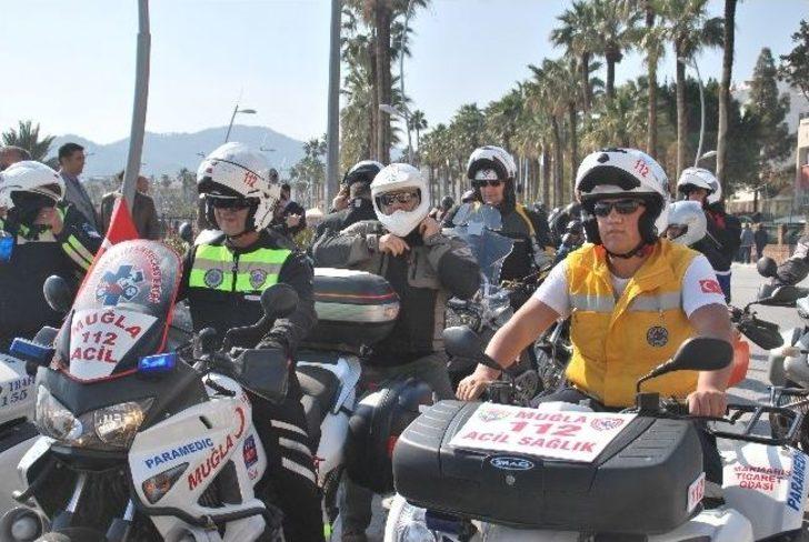 Marmaris'te 'kask Hayat Kurtarır' Turu G1