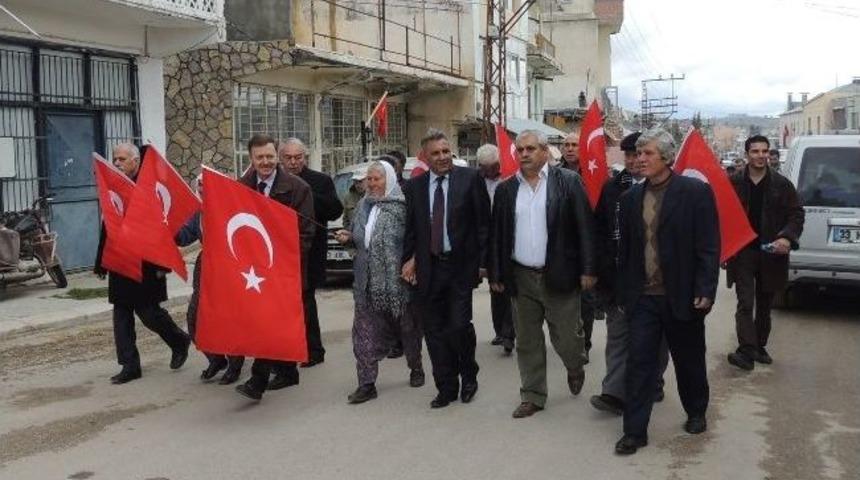 Chp &Ouml;rg&uuml;t&uuml; Arslank&ouml;yl&uuml;leri Yalnız Bırakmadı