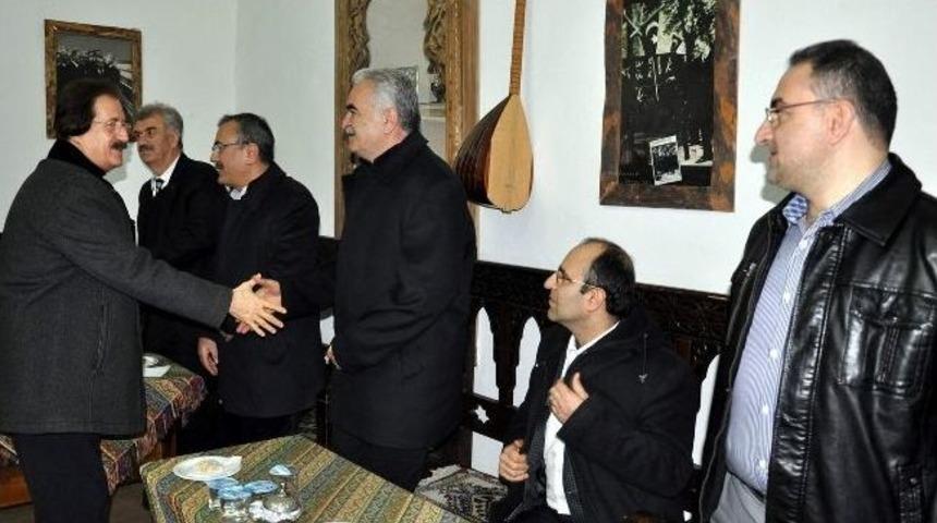 Rekt&ouml;r Kocacık Buruciye K&uuml;lt&uuml;r Sohbetlerine Katıldı