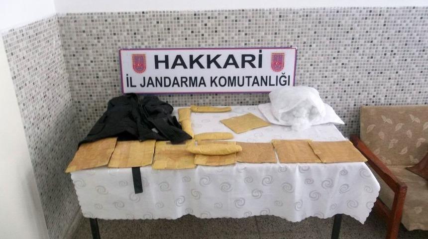 Y&uuml;ksekova'da 5,5 Kilogram Eroin Ele Ge&ccedil;irildi