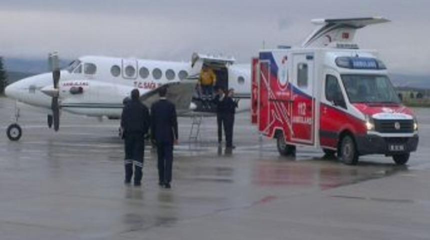Hava Ambulansı Oğuzhan&rsquo;ın İmdadına Yetişti