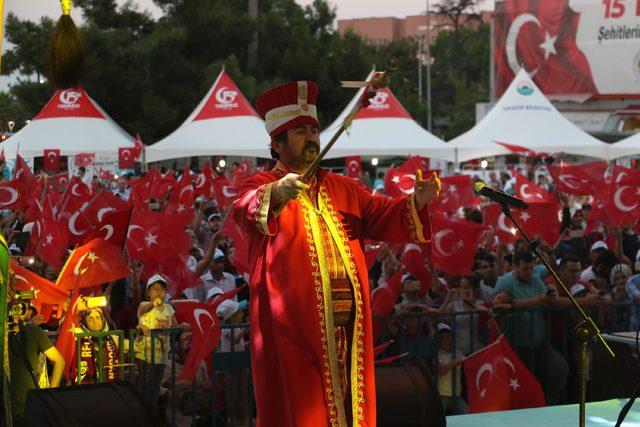 Samsun'da vatandaşlar '15 Temmuz' için toplandı
