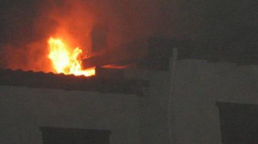 Marmaris&rsquo;te Yangın Paniği