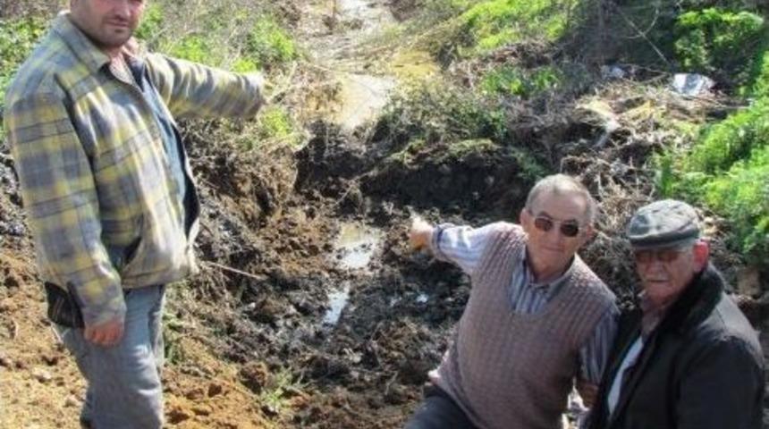 Seyrekli K&ouml;y&uuml;n&uuml;n &Uuml;retim Yolu, Bataklık Olmaktan Kurtuluyor