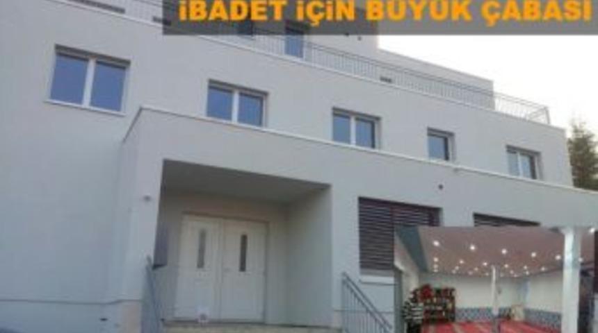 İsvi&ccedil;re'deki T&uuml;rklerin ibadet i&ccedil;in b&uuml;y&uuml;k &ccedil;abası