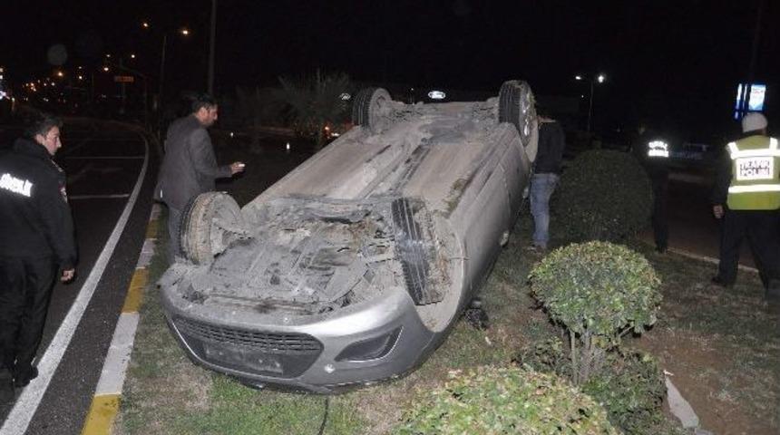 Takla Atan Ara&ccedil;tan Burnu Kanamadan &Ccedil;ıktı