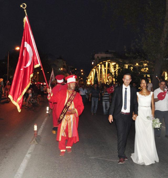 Antalya'da 'Milli Birlik Yürüyüşü' (2)