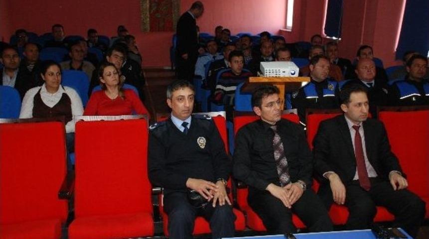 Polis Memurlarına &ldquo;sigara Ve Akciğer Kanseri&rdquo; Anlatıldı