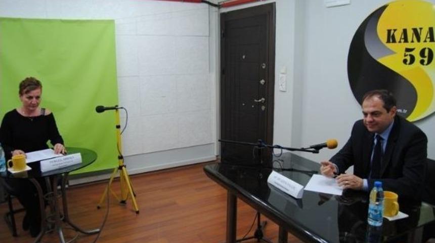 Başkan Dalgı&ccedil; Yerel Tv&rsquo;de Canlı Yayına Katıldı