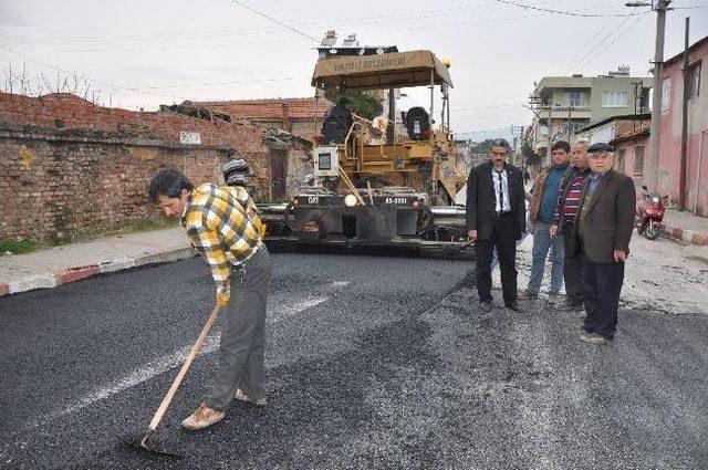 Asfalt Yenileme Çalışması Yapıldı