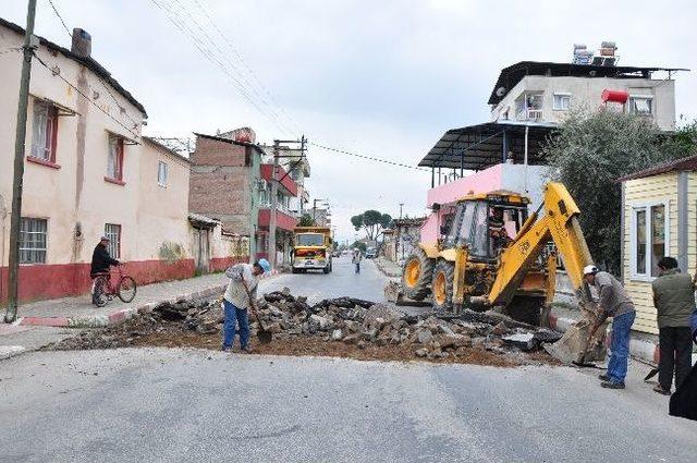 Asfalt Yenileme Çalışması Yapıldı