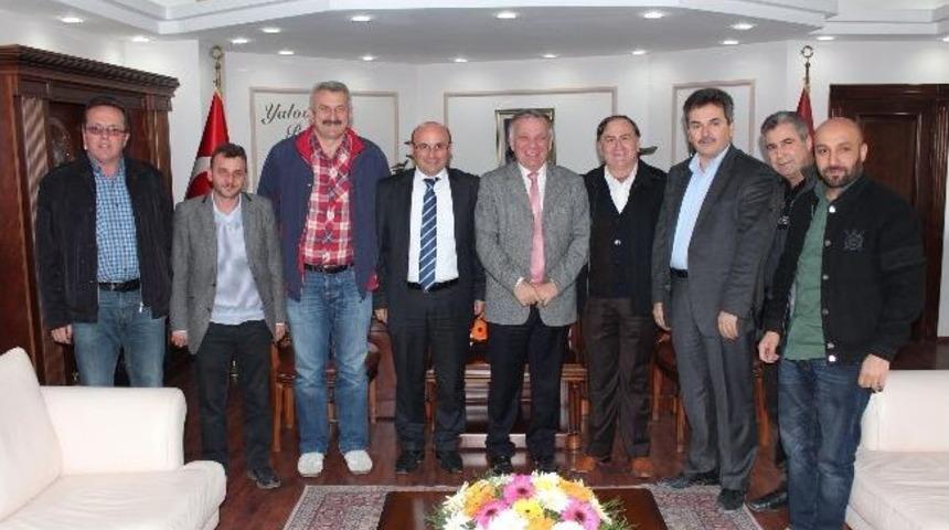 Başkanlardan Başkan Ko&ccedil;al&rsquo;a Ziyaret