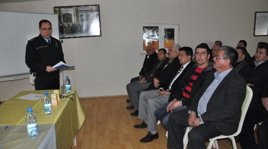 Kırklareli&rsquo;de Minib&uuml;s&ccedil;&uuml;lere Trafik Eğitimi